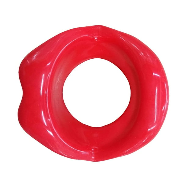 Seitruly Ejercicio boca silicona fácil operación cara adelgazante ligero duradero ejercicio labios herramienta cuidado de la piel en el hogar Type9 NO9