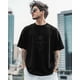 thumbnail image 4 of T-Shirts for Men, Rose Flower Crew Neck Cotton T-Shirt Men's Short Sleeve, 4 of 8