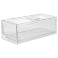 thumbnail image 1 of Fridge Drawer Organizer Clear Fridge Drawer Drain Plate Fridge Storage Drawer Refrigerator Drawer, 1 of 8
