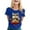 Blue, variant on Tees Womens Beach Vacation Tops Fashion Cat Ramen Funny Graphic Printed Round Neck Short Sleeve Loose Fit Casual Blouses Summer Womens Tunic Tops