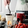 thumbnail image 4 of Tozuoyouz Sweet Chocolate Fondue Mugs Contain Fondue Cup & Forks, Chocolate Melting Cup, Mini Chocolate Fondue Set Without Tealights, Fondue Cups With Forks For Date Night Birthday Wedding Gifts Red, 4 of 7