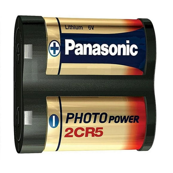 Pila Alcalina Panasonic 2CR5 12 UNIDADES 6V