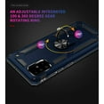 thumbnail image 4 of A71 5G Case, Samsung Galaxy A71 5G Case [ Military Grade ] 15ft. Drop Tested Protective Case with Magnetic Car Mount Ring Holder Stand Cover for Samsung Galaxy A71 5G - Blue, 4 of 12