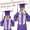 Purple, variant on Kindergarten Graduation 2026 Silk Graduation Attire and Memorial Gift Set