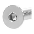 thumbnail image 3 of Uxcell M8x35mm Flat Head Machine Screws Inner Hex Screw 304 Stainless Steel Fasteners Bolts 10 Pack, 3 of 5