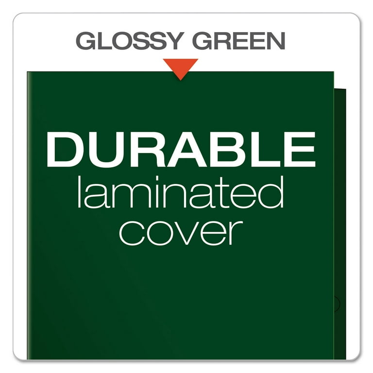 High Gloss Laminated Paperboard Folder, 100-Sheet Capacity, 11 x 8.5, Red, 25/Box High Gloss Laminated Paperboard Folder, 100-Sheet Capacity, 11 x 8.5, Red, 25/Box
