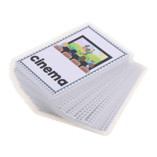 Tachiuwa Language Early Educational Cards Cognition Card - 32 Pieces 32x Building Site