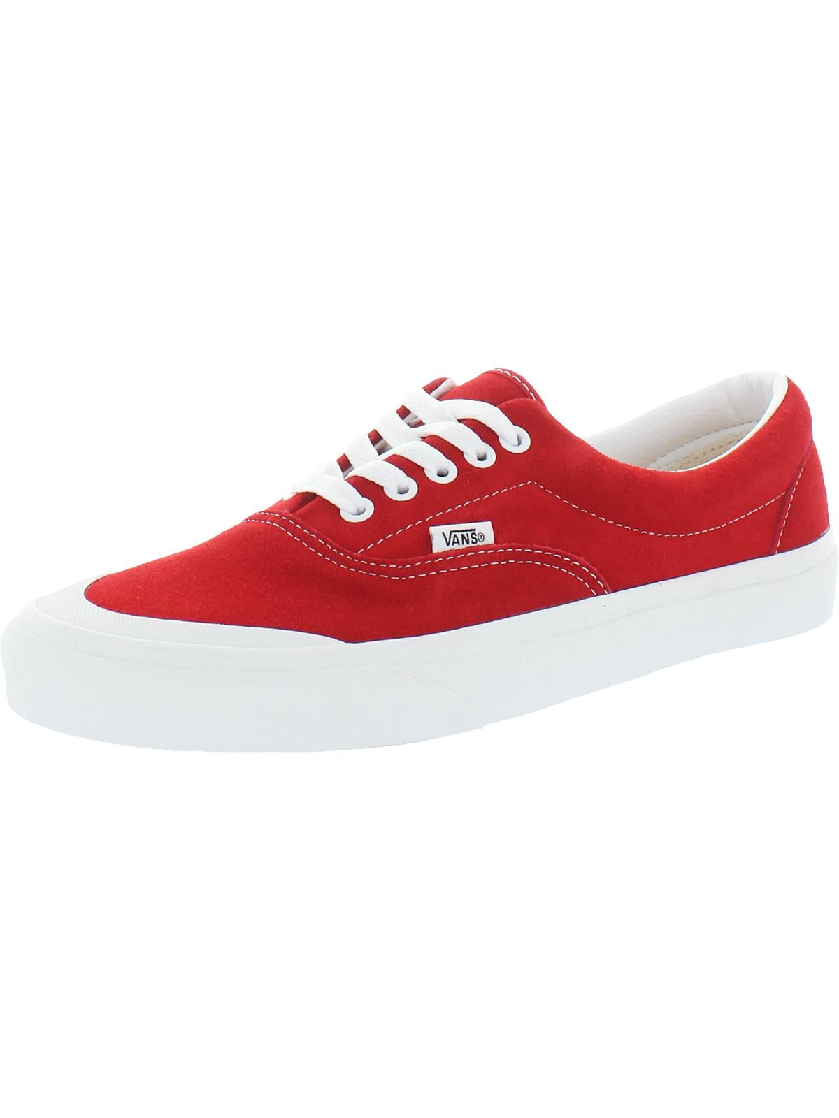 sædvanligt prins lindring Vans Era TC Men's Suede Low Top Lace-Up Sneakers Red Size 6.5 - Walmart.com