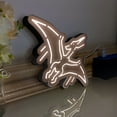thumbnail image 2 of Pterodactyl Led Light Box, Dimmable Neon-Like Light Signs USB Power for Wall Decor Bedroom Decoration, Static Light (WxH) 11"x11", 2 of 4