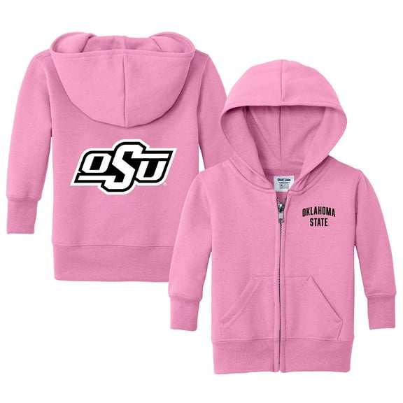 Infant Chad & Jake Pink Oklahoma State Cowboys Primary Logo Full-Zip Hoodie