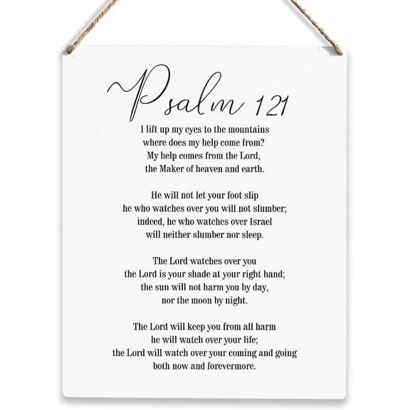 Wood Sign 8x10 Inch Christian Inspirational Quotes Wall Decor Motivation Rustic Decorative Wall Hanging Wooden Sign Positive Bible Verse Farmhouse Wood Plaque For Home Office Washroom Pub Decoration