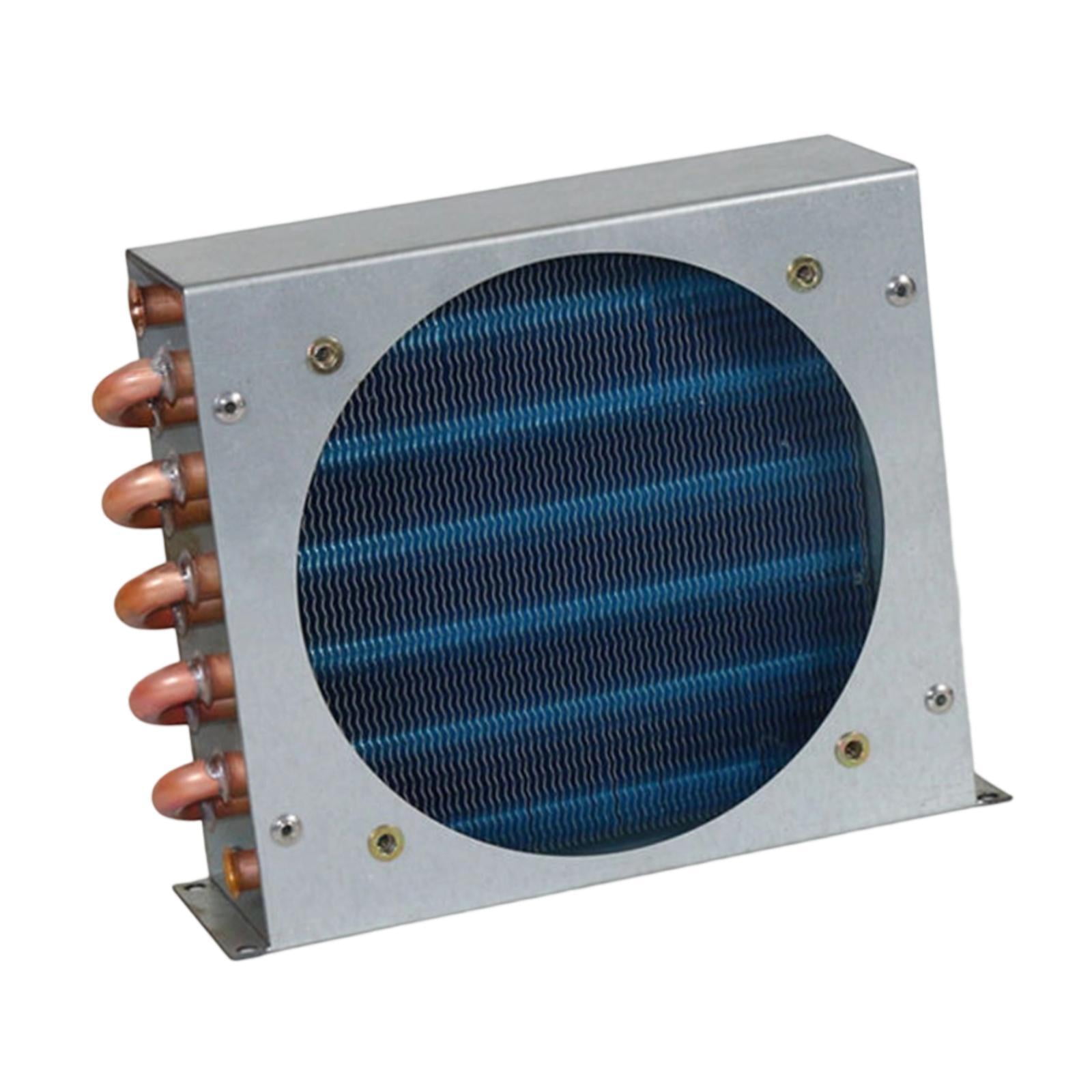 JISADER Condenser for Refrigerator Compact with Shell for Industrial DIY Compressors 2x6x155 1