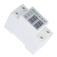 thumbnail image 2 of Protector de corriente AC220V, pantalla LED inteligente, relé Protector de voltaje para el hogar, protección contra sobrevoltaje y bajo voltaje, 63A, 2 of 8