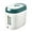 Green, variant on JOGZMZ Airtight Rice Dispenser ,Cover Rice Bucket for Cereal Grain Flour Rice Beans Pet Food CountertopLarge Rice Storage Container with Lid,Proof Household Cereal