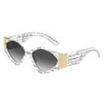 thumbnail image 6 of DOLCE E GABBANA DG4396F 33148G Transparent Graffiti Grey 55mm Women's Sunglasses, 6 of 7