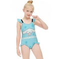 thumbnail image 3 of Cinnamoroll Girls One Piece Swimsuits Hawaiian Summer Swimwear Beach Bathing Suit Outfits, 3 of 7
