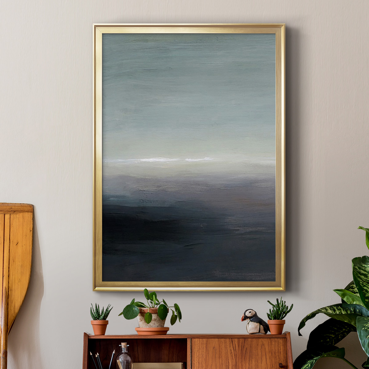 Windy Moor I Premium Framed Print - Ready to Hang