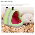 thumbnail image 3 of FUEENIRVA Refugio Pequeño Para Hamster Con Materiales Confortables Ideal Para Descanso Y, 3 of 7