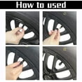 thumbnail image 5 of HSHDLDF 4 Pack Handmade Crystal Rhinestone Car Tire Valve Stem Caps, Wheel Valve, Attractive Dustproof Bling Accessories, Universal for Cars, Trucks and Motorcycles-Black, 5 of 5