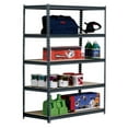 Muscle Rack 48"W x 24"D x 72"H 5Shelf Steel Freestanding Shelving Unit