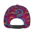thumbnail image 6 of Kdxio Unisex Colorful Snake Pattern Baseball Cap Unisex Washed Classic Adjustable Hat, 6 of 8