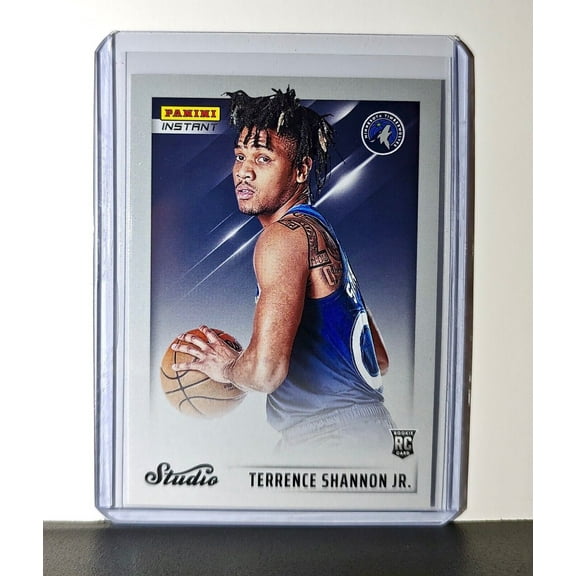 Terrence Shannon 2024-25 Panini NBA Studio #36 Rookie Card Timberwolves 1/275