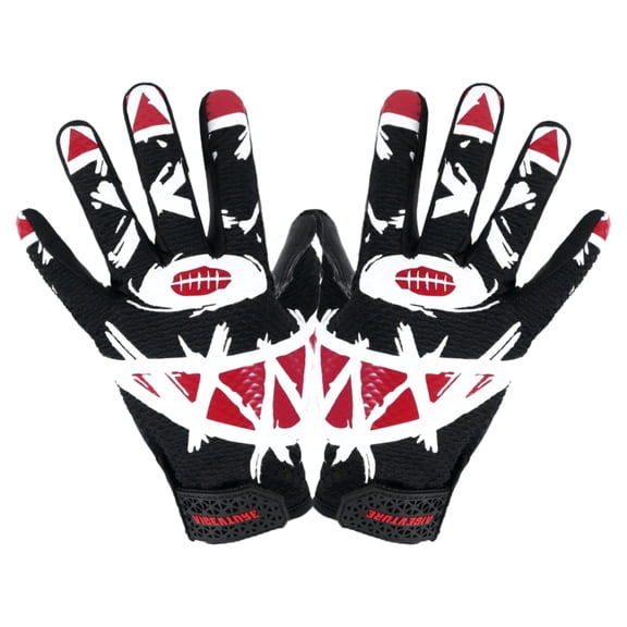 HANDLANDY Youth Football Gloves Kids Receiver Gloves Sticky Football Gloves for Boys Girls