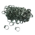 thumbnail image 3 of 100pcs/set Stainless Hose Clamps Hoop Clip Adjustable Household Tools Ð¤16-25, 3 of 10