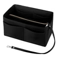 thumbnail image 2 of Cagogo 2Pcs Handbag Organizer Insert, Multi Pocket Purse Organizer for Women, Detachable Wallet Tote Bag Insert, Felt Bag in Bag for Travel Storage Work, 2 of 9