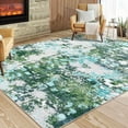 thumbnail image 2 of HOMERRY Large Green/Gray Rug 9' x 12' Area Rug for Living Room Abstract Indoor Carpet, 2 of 6