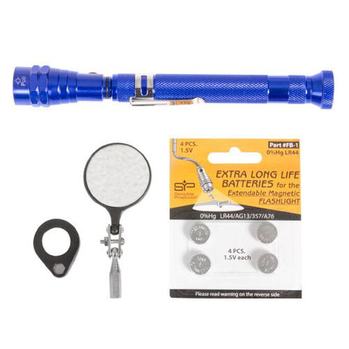 Sensible Products HVACAK-1 Extendable LED Flashlight with Case & Accessories 
