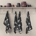 thumbnail image 5 of Kitchen Towels Arrows Print Pattern Cleaning Towel Absorbent Hand Towels Tea Towels for Home Restaurant Dish Clean 28" x 18", 6PCS, 5 of 7