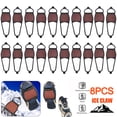 thumbnail image 1 of Zapatos Antideslizantes para Hielo Tacos Con Empuñaduras Nieve Exteriores Crampones, 1 of 8