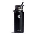 thumbnail image 4 of Hydro Flask Wide Flex - Tapa con pajita, color negro, 32 onzas, 4 of 5
