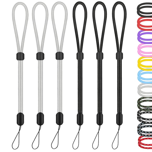 Correa Para Muñeca De Mano, Paquete De 6 Correas De Nailon Ajustables De 8 Pulgadas, Llavero Para Funda De Teléfono Celular, Soporte Para Airpods Pro 2 2022, Llave De Cámara, Unidad Usb Gopro, Guante