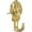 Gold, variant on Push Pin Hangers, 20 Pcs Zinc Alloy Rose Pin Hooks Picture Hanging Nails for Home Office Fabric Wall Wooden (Silver)