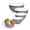 Brown-1, variant on Laoyebaoho Stainless Steel Mixing Bowls Set, TINANA 6 Pack Mixing Bowls with Lids, Metal Nesting Storage Bowls for Kitchen