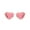 Pink, variant on Heart Shaped Sunglasses Vintage Bachelorette Sunglasses Women Retro Eyeglasses for Traveling Pink