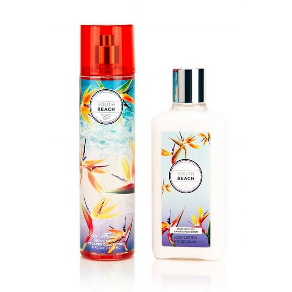 So French South Beach Set | Body Mist and Body Lotion