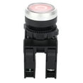thumbnail image 1 of ABS Push Button Switch Stop Type Self‑Resetting Waterproof Push Button Switch Red AC220V, 1 of 5