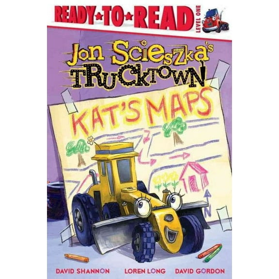 Jon Scieszka's Trucktown: Kat's Maps : Ready-to-Read Level 1 (Hardcover)