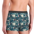 thumbnail image 4 of Bingfone France and Paris Men's Underwear - Casual Stretch Boxer Briefs-Small, 4 of 7