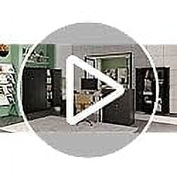 Letaya Metal Storage Cabinet with Lock Door, Adjustable Shelf Steel Cabinets for Office, Home,Pantry,Kitchen,Garage Utility Cabinet (4 Door-White)