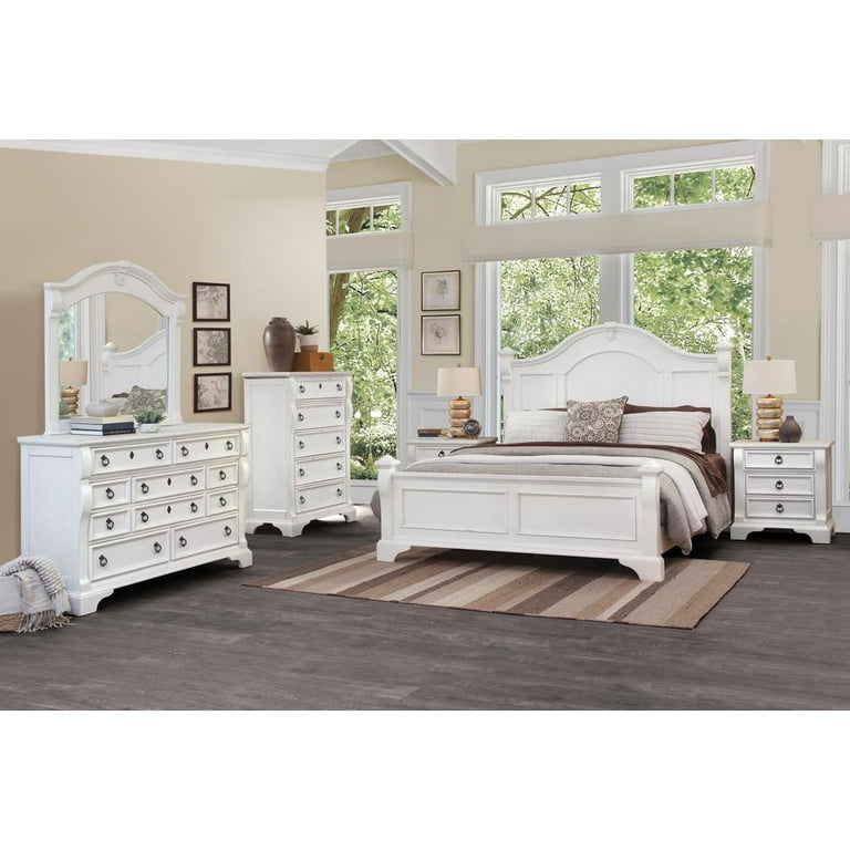 White triple dresser deals