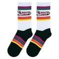 thumbnail image 4 of Cool Socks, Fruit Stripes Fun Candy Print Women's Crew Socks, 4 of 4