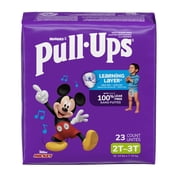 Pull-Ups Boys Potty Training Pants, 2T-3T (16-34 lbs), 23 Count (Select for More)