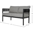 thumbnail image 5 of Grand Patio Outdoor Loveseat,Wicker Conversation Set with Thick Cushion for Porch, Garden, Yard, 5 of 5
