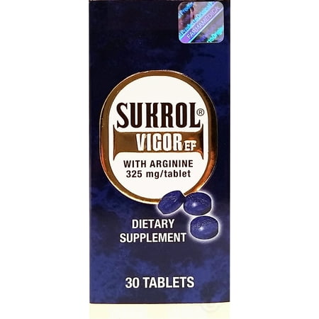 Sukrol Vigor Dietary Supplement 30 Tabs - Tabletas Multivitaminicas (Pack of 24)