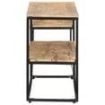 thumbnail image 2 of vidaXL TV Cabinet and TV Stand 180x30x50 cm Rough Mango Wood, 2 of 5