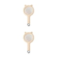 thumbnail image 2 of Wosthever Colador de malla Filtro de leche de cocina Tamiz para hornear Tamiz Colador beige Colador Beige 2Conjunto, 2 of 6